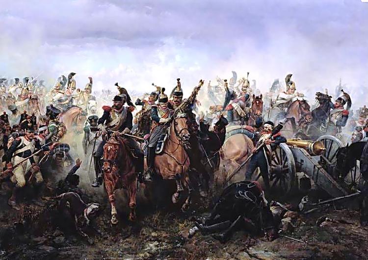 Bogdan Villevalde Battle of Fere-Champenoise 1814 oil painting image